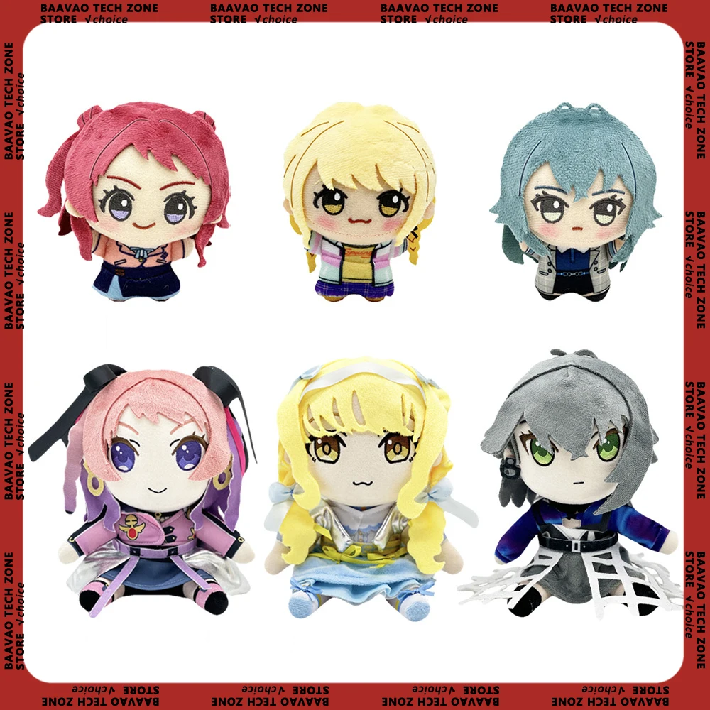 Kotone Fujita Плюшевая Кукла Саки Ханами Мягкая Игрушка Temari Tsukimura Милая Статуя Для