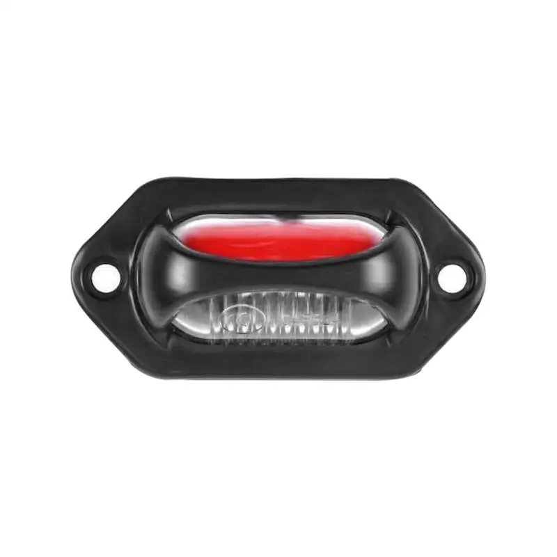 Side Lights For Trucks Warning Light Led Double Color License Plate Grille Beacon Waterproof Flashing