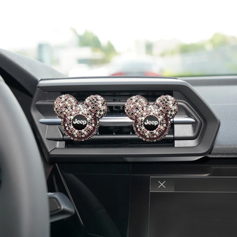 

Car Air Outlet Aromatherapy Clip Air Freshener Perfume Solid Auto Interior Accessories for Jeep Grand Cherokee Renegade Wrangler