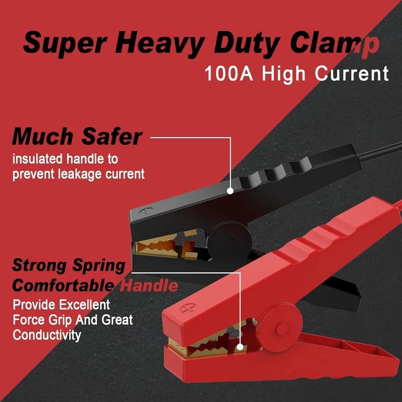 8 Калибр 6 5 футов автомобильный фотомагнитный кабель для Milwaukee 18 в литий-ионный