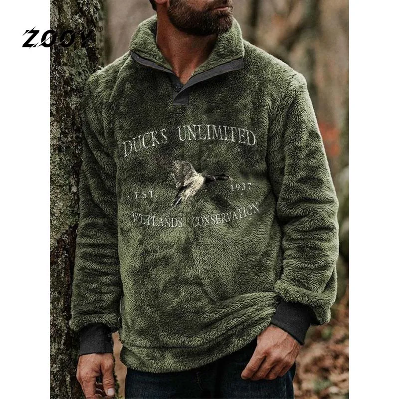 

ZOOY Men Anime Print Hoodies Women Vintage Gothic Long Sleeve Streetwear Loose Coats Harajuku Letter Print Hooded Sweatshirts