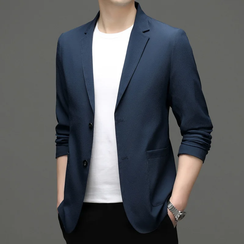 

5791-R-Men's business suits men's business casual self-cultivation