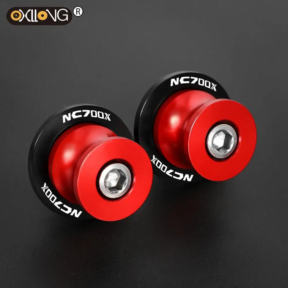 

For HONDA NC700X NC 700 X 2012 2013 2014 2015 2016 Motorcycle Accessories CNC Aluminum Swingarm Spools Slider Rear Stand Screws