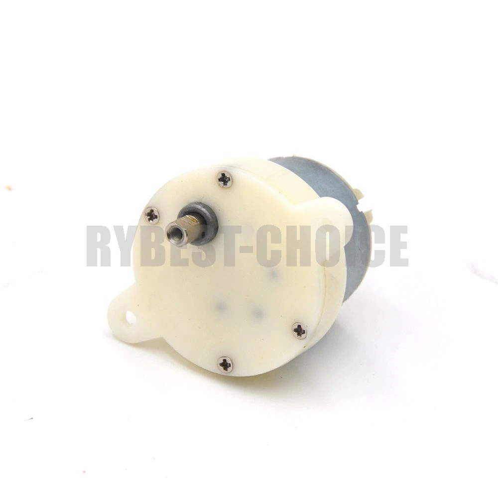 Редукторный электродвигатель постоянного тока 12 В с высоким крутящим моментом и