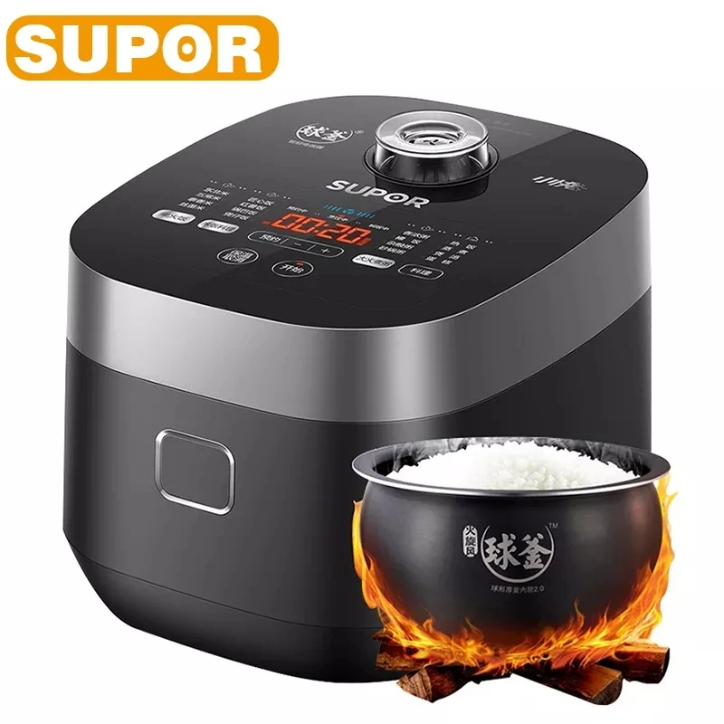 SUPOR Smart Rice Cooker 4L 5L Large Capacity Multi-Function Quick Cooking Electric Cooker 16 Menus Micro Pressure Cooker