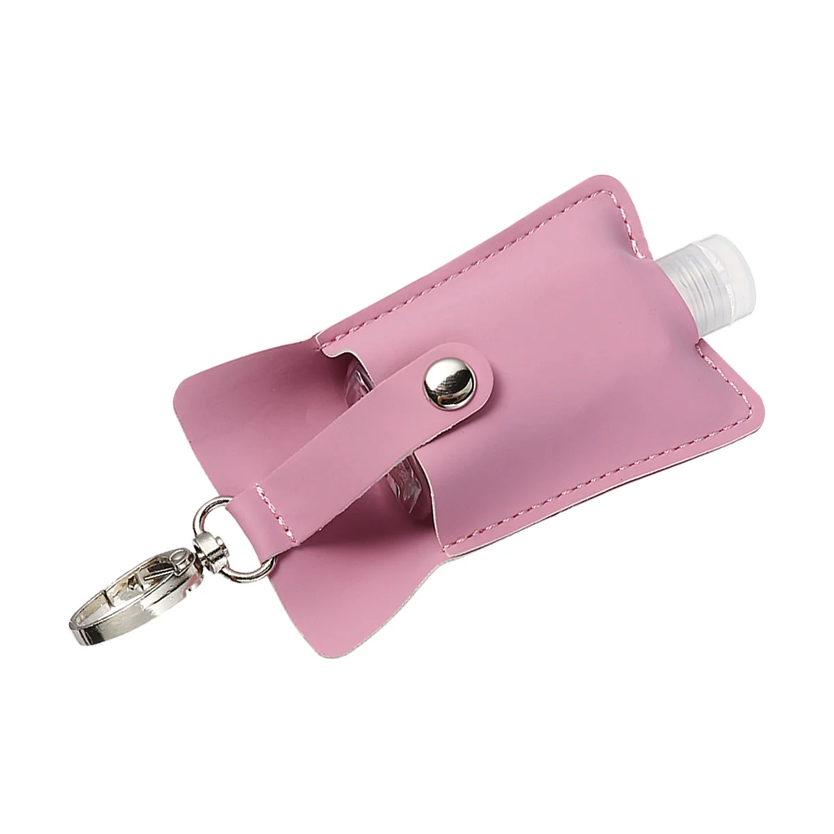 

1 Set 30ml Empty Travel Bottle Keychain Empty Cap Bottles Squeeze Bottle Keyring For Shampoo Lotion Hand Liquids ( )