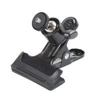multi function clip clamp holder mount tripod heads with standard ball head 14 screw photography accessories