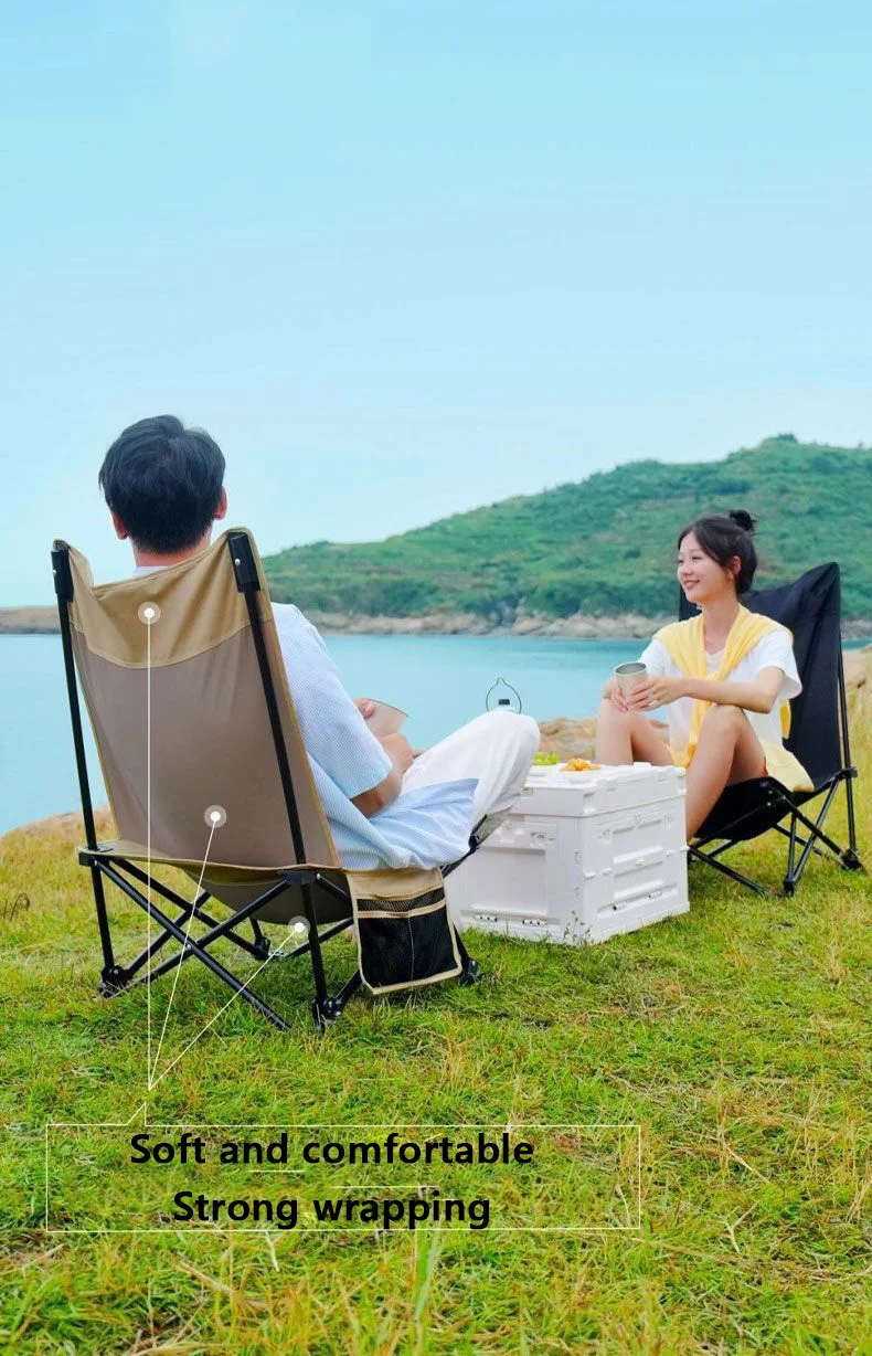 Складной стул для отдыха на природе портативный зарисовок рыбалки пляжа дома