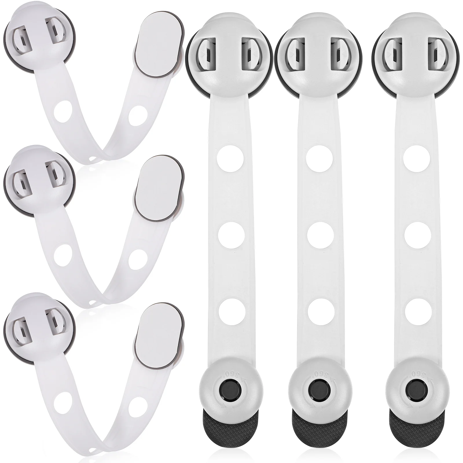 

Locks Cabinet Safety Baby Latches Drawer Child Lock Proofing Adhesive Children Door Proof Refrigerator Use Multi Kids Drawers