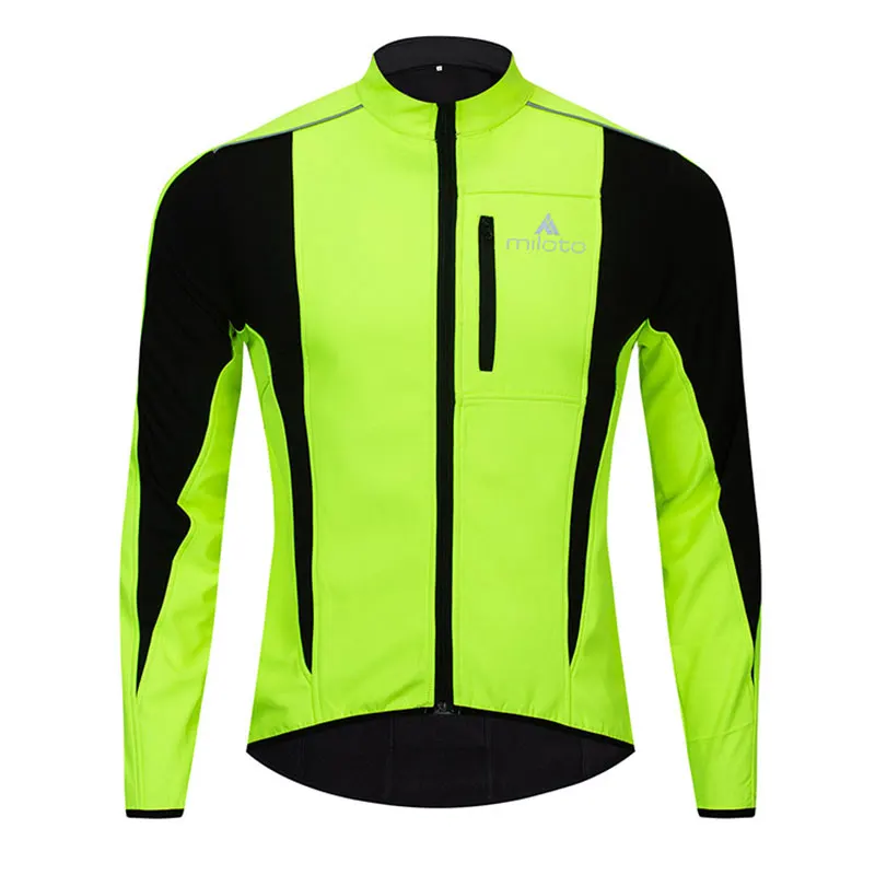 Hot Sale Winter Warm Up Thermal Fleece Cycling Jacket Bicycle MTB Road Bike Clothing Windproof Waterproof Long Jersey Jers