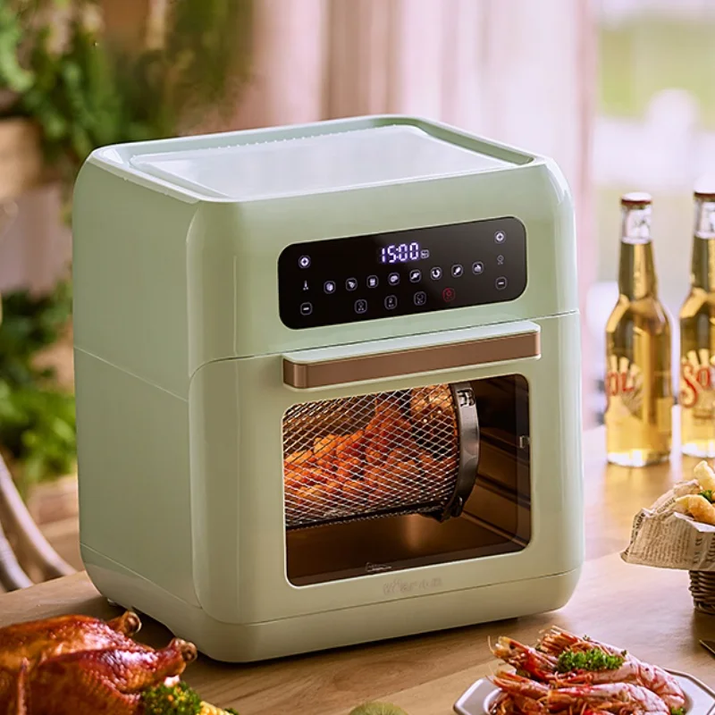 

10L Mini Electric Oven Multifunctional Bread Toaster Pizza Cake Oven Automatic Roast Chicken Oven Bear/QZG-A15V1