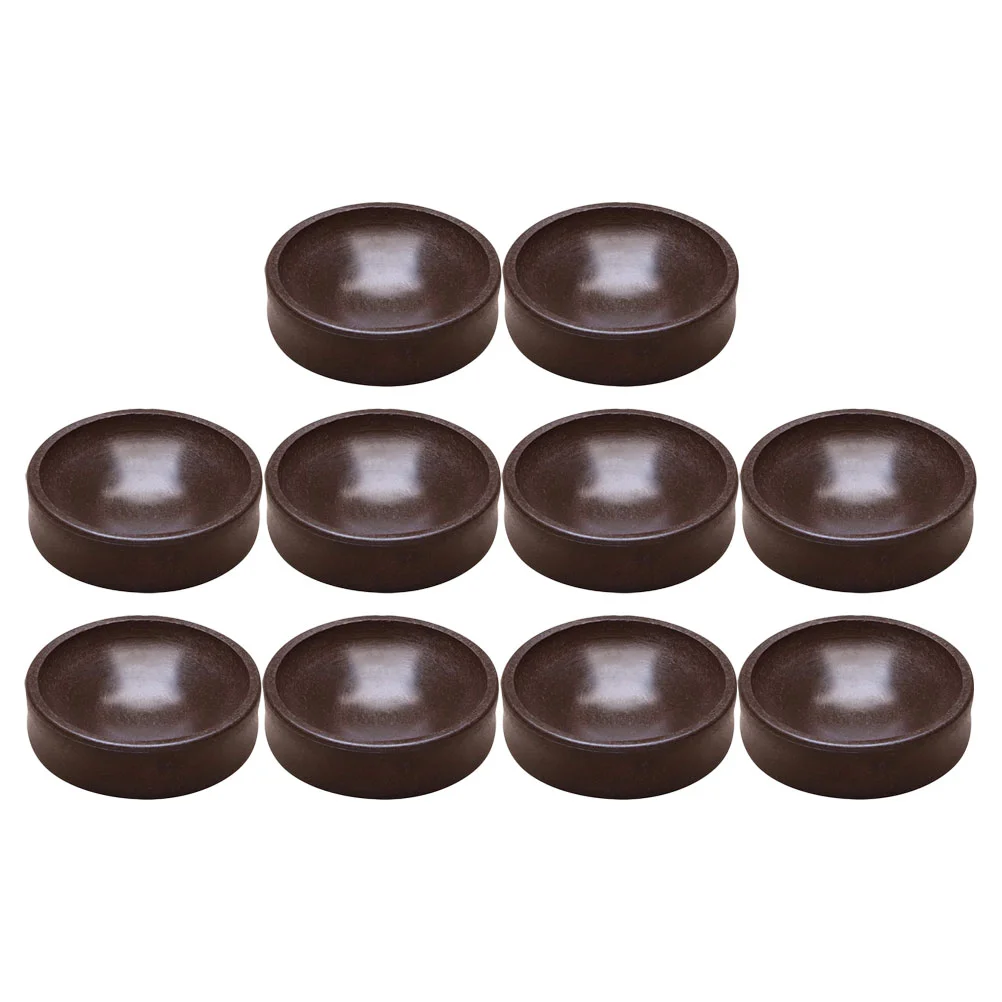 

10 Pcs Couch Protector Piano Floor Cups Floor Cushion Couch Chair Risers Furniture Casters Furniture Feet Non-slip Mat Wheel Pad