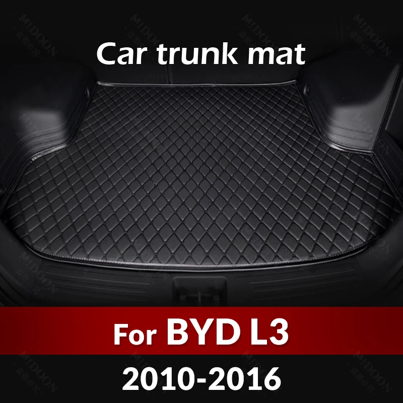 

Коврик для багажника автомобиля для BYD L3 2010 2011 2012 2013 2014 2015 2016 пользовательские автомобильные аксессуары для украшения интерьера автомобиля
