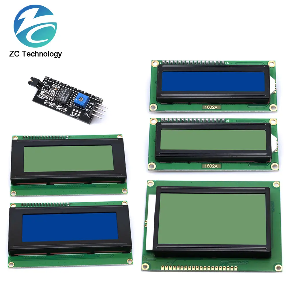 Модуль ЖК-дисплея 1602 LCD 2004 12864 Синий Зеленый экран 16x2 20X4 символьный модуль |