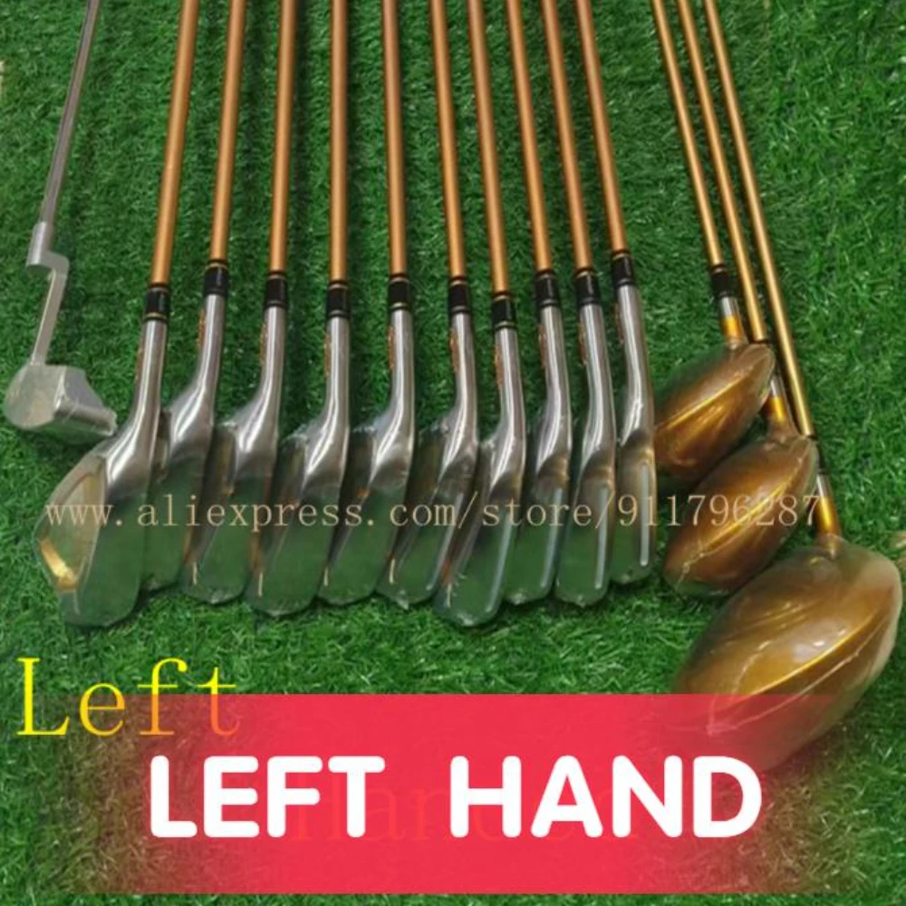

Left Handed Golf Clubs HONMA s07 4 Star BERES MEN Complete Set Driver Fairway Wood Irons Set Putter Golf Full Set