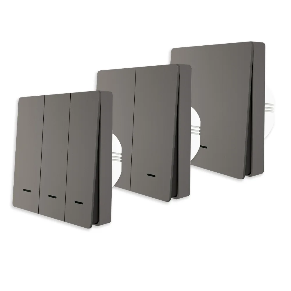 

Настенный выключатель Wenzhi ZigBee без нейтрального конденсатора