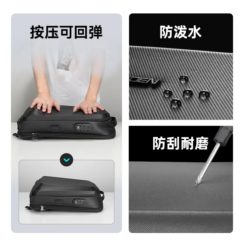 Мужской водонепроницаемый рюкзак Mark ryden деловой с USB-разъемом и защитой от кражи 15