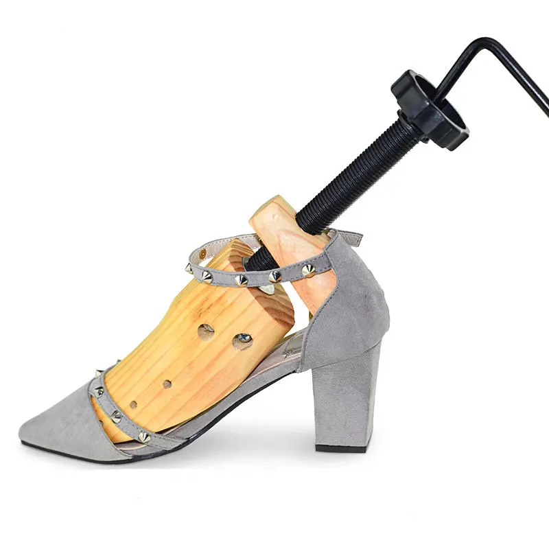 FamtiYaa 1Pcs Shoe Trees Wooden Shoe Stretcher Adjustable Man Women Flats Pumps Boots Expander Shaper Rack