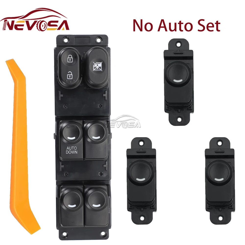 

NEVOSA 93570-1R211 для Hyundai Accent 2015 2016 2017, левый передний левый автоматический переключатель стеклоподъемника, детали управления 935701 R211 93570-1R111