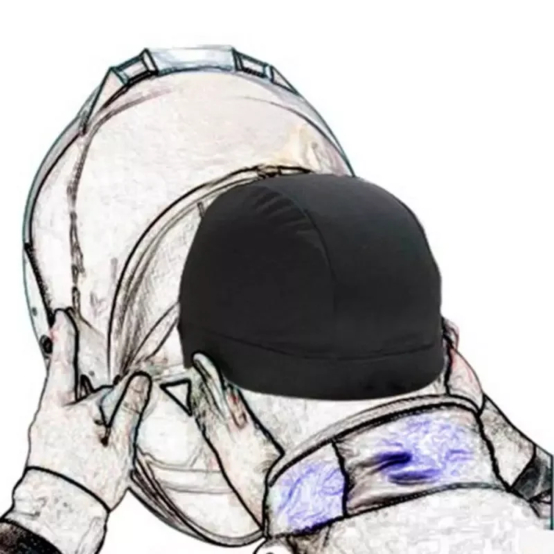 

Helmet Inner Cap Quick Drying Unisex Cycling Hat Outdoor Sport Cycling Helmet Cap Motocross Racing Inner Cap 1pcs