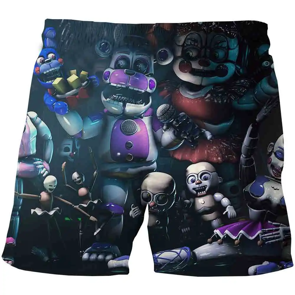 

Adorable Children Boys Girls Five Night At Freddy Shorts Summer Casual Short Pants for Design Clothing Children's Short Trousers