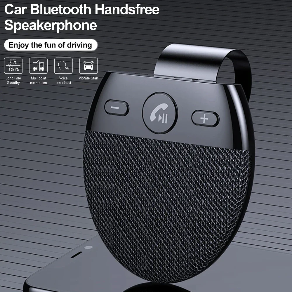 YABA Беспроводные автомобильные Bluetooth-колонки Громкая связь Bluetooth Солнцезащитный