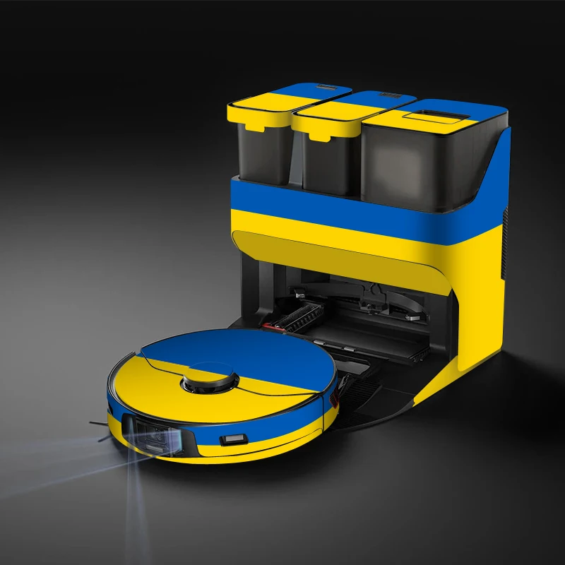 Робот-пылесос Roborock S7 Max Ultra прочная наклейка совместимая с рисунком флага легко