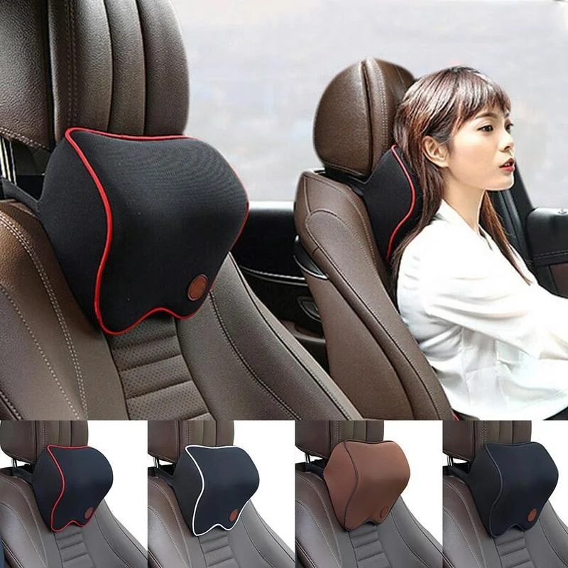 

NEW Car Neck Headrest Pillow Car Accessories Cushion Auto Seat Head Support Neck Protector Automobiles Seat Neck Rest Memory