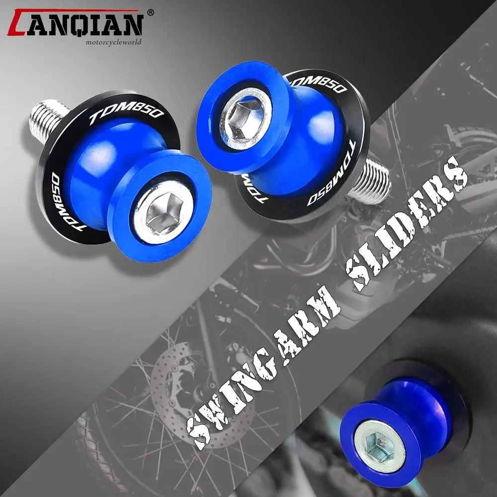 

6 мм аксессуары для мотоциклов Yamaha TDM850 TDM 850 1991-1996 1997 1998 1999 2000 2001 катушки с винтами-слайдерами