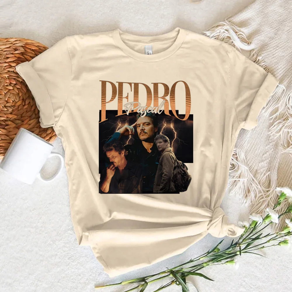 Женская рубашка Pedro Pascal модная корейская одежда в стиле ретро Y2k винтажная