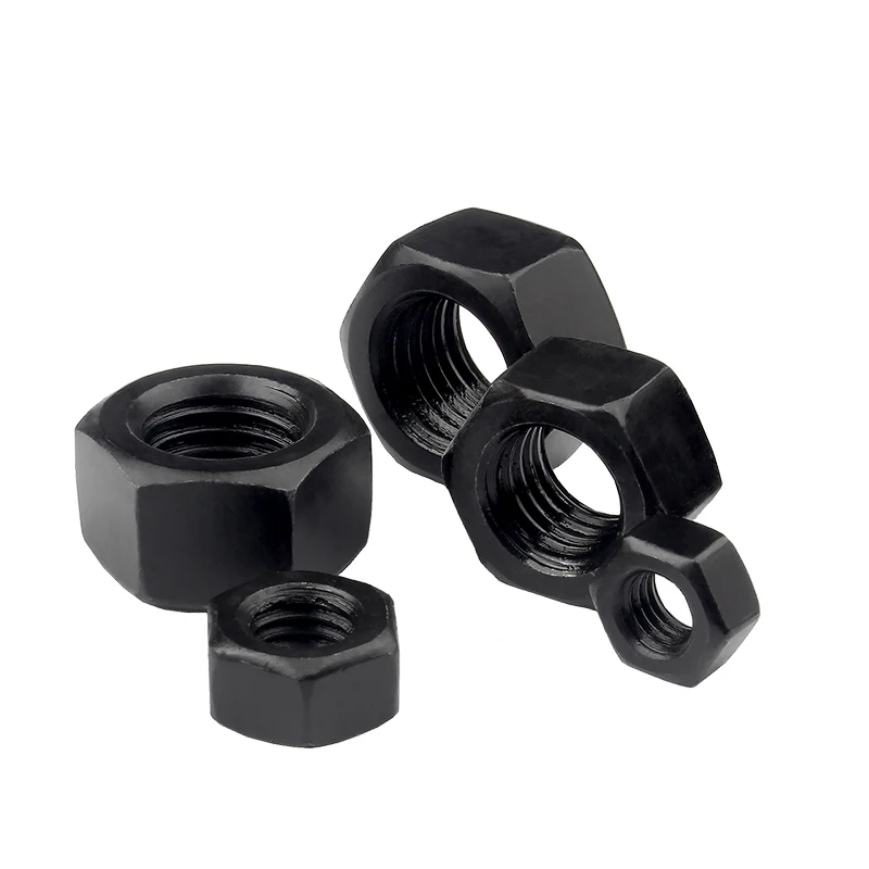 

Шестигранные Гайки M4 - M56 черный класс 8.8 стальная Шестигранная гайка Метрическая