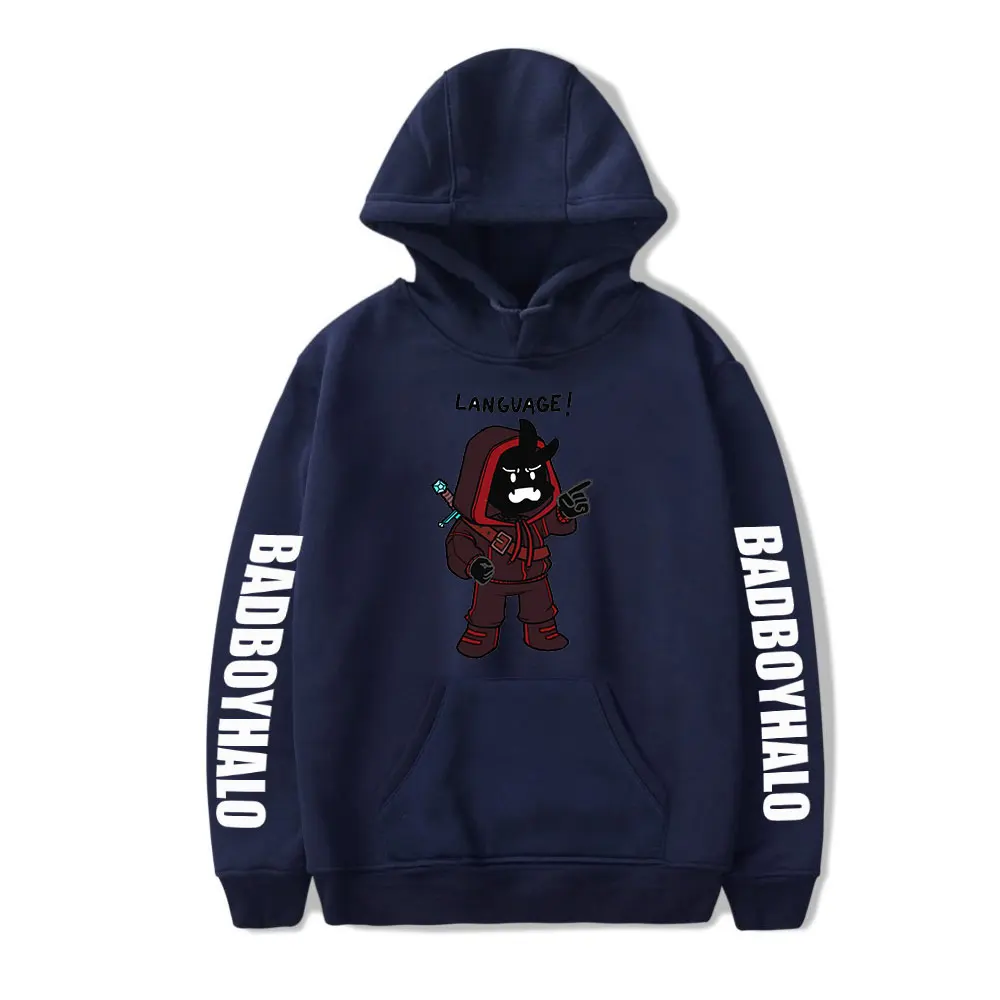 

2022 BadBoyHalo Hooded Print Hoodie Sweatshirt Men/Women Printed Casual Clothing Men-Clothes Streetwear Kawaii Kids Pullovers