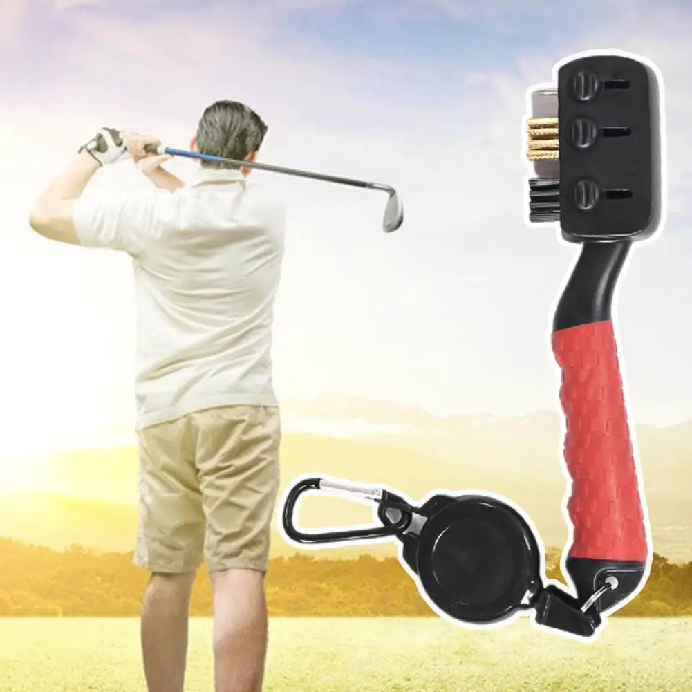 

Sturdy Structure Durable Golf Club Grooves Putter Wedges Cleaning Brush for Home