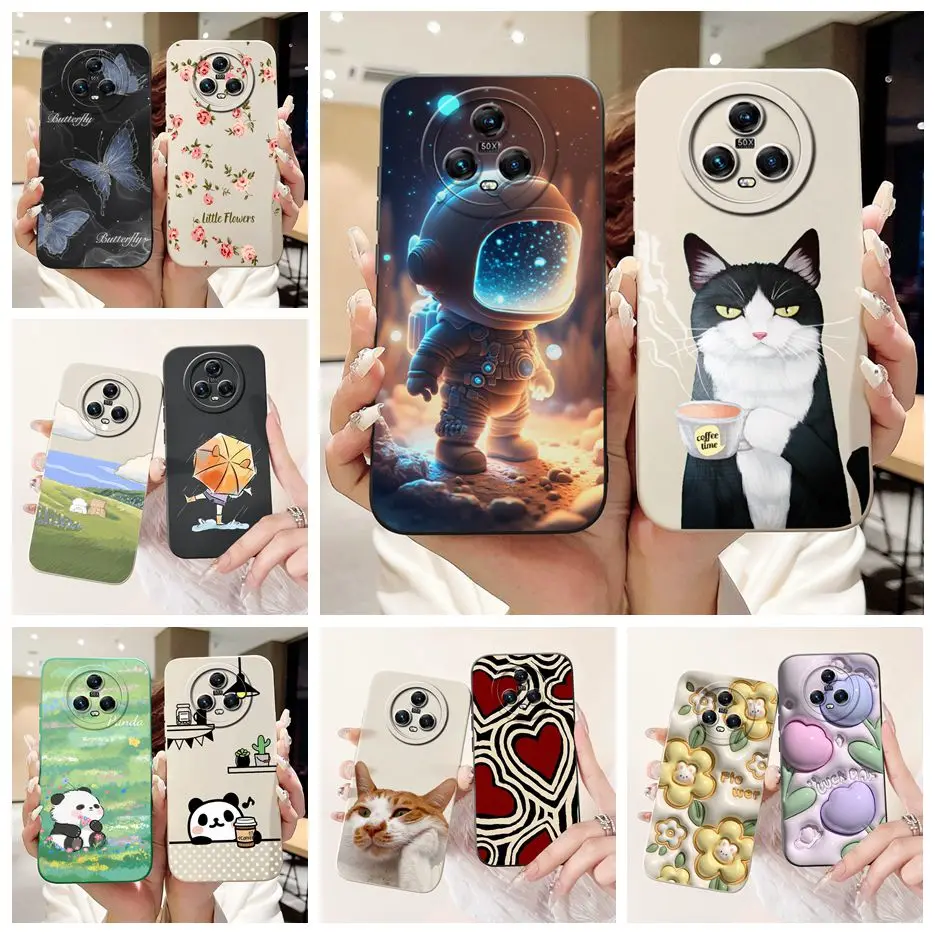 Для Honor Magic 5 Чехол Новинка Модный чехол с рисунком конфет Мягкий силиконовый для