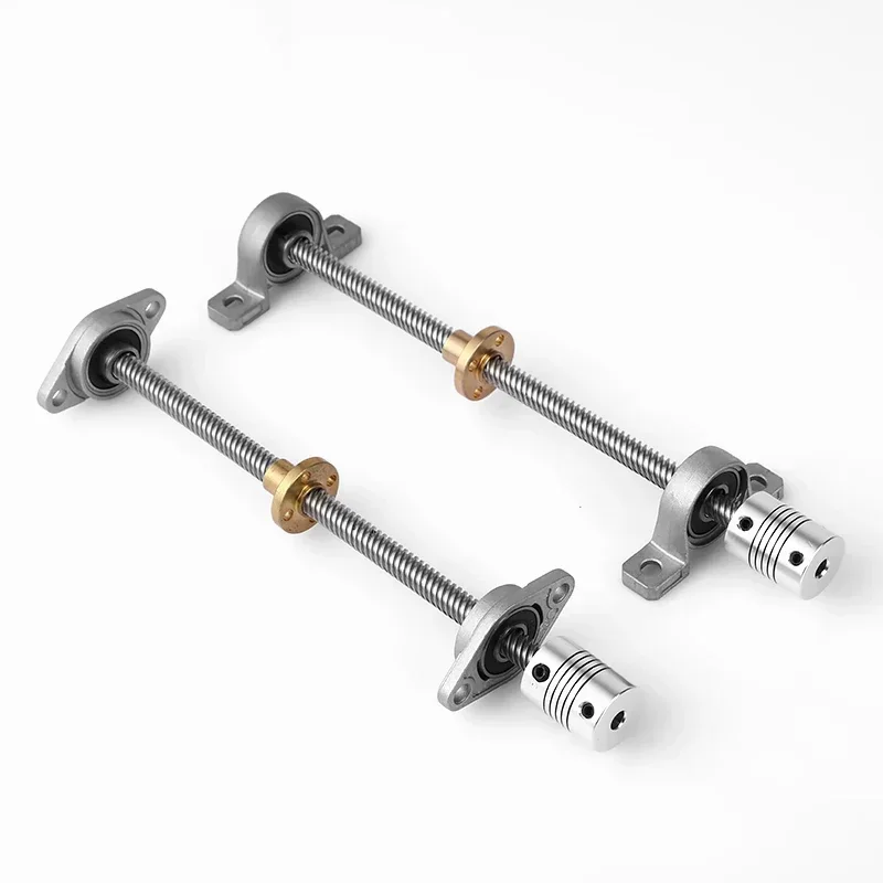 Набор направляющих для ходовых винтов 3d Pinter T8 150 200 250 300 400 500 мм KP08 Вертикальный
