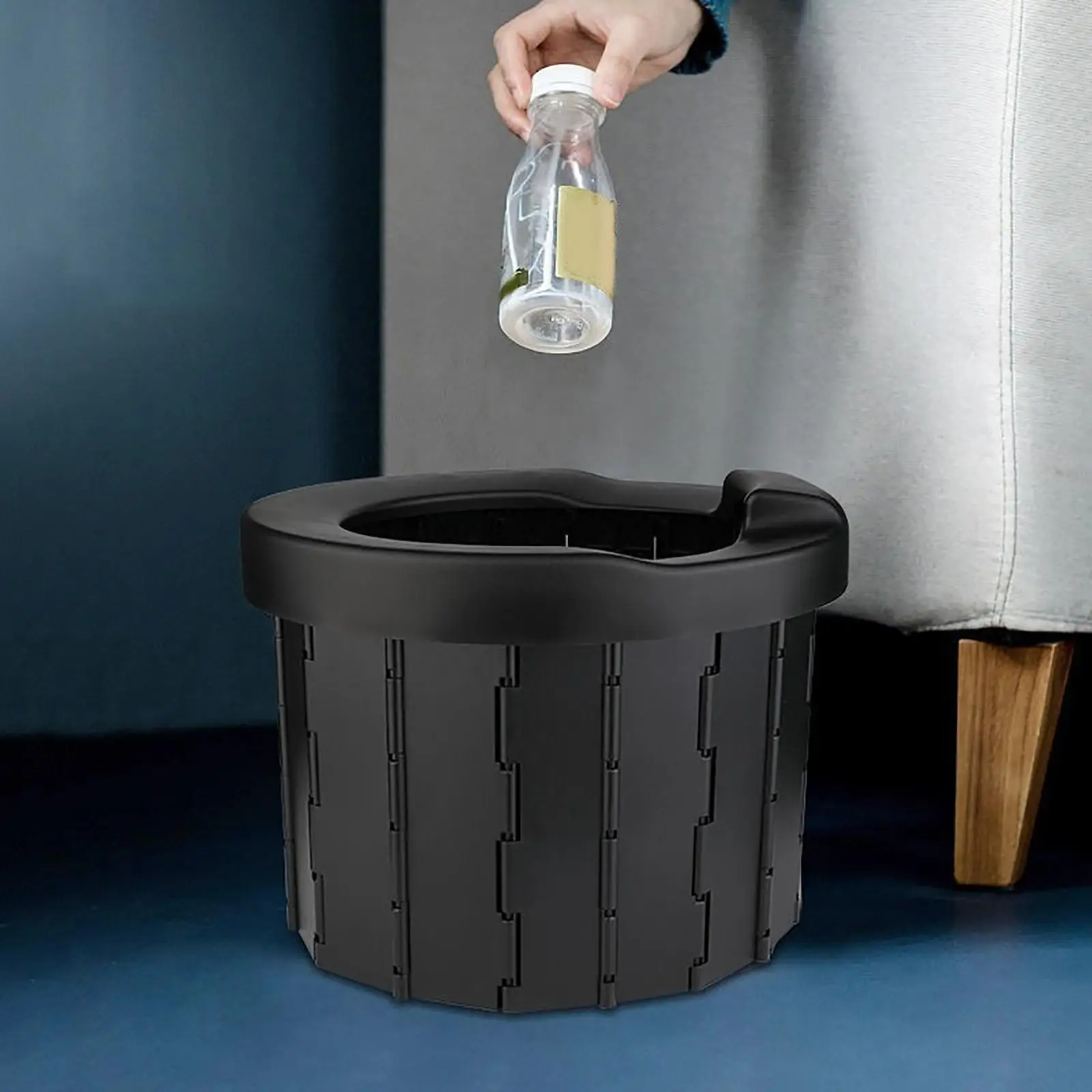 

Multipurpose Folding Toilet Bucket Toilet Urinal Seats for Indoor Car Travel