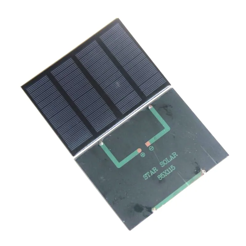 

1.5W 12V solar panel Solar drip panel A grade polysilicon panel 115x85MM