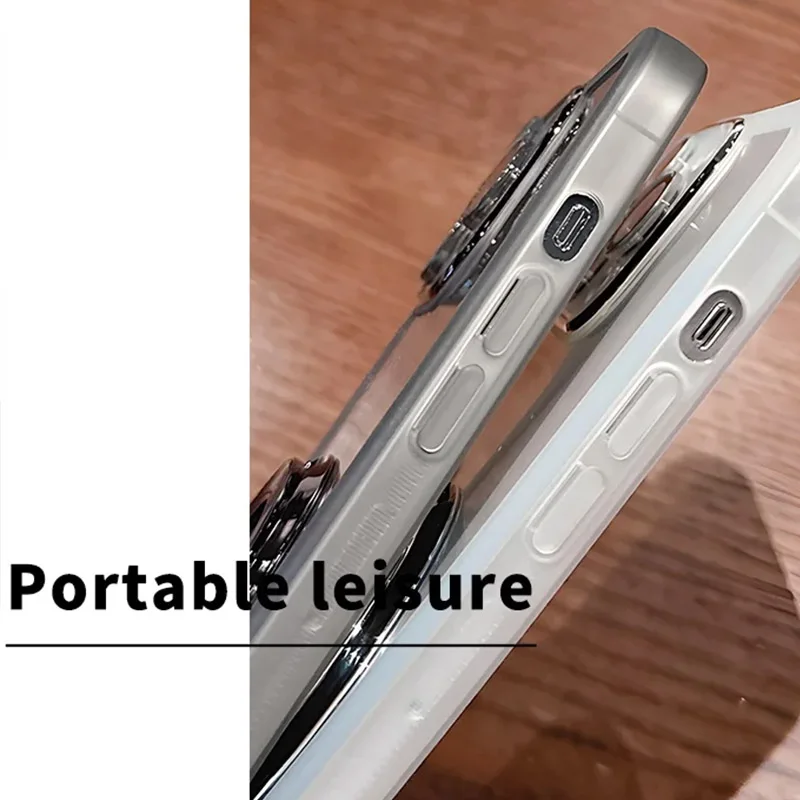 Магнитный силиконовый чехол-подставка Magsafe для Samsung Galaxy A05 A05S A04 A04S A04E A03 Core A03S S24