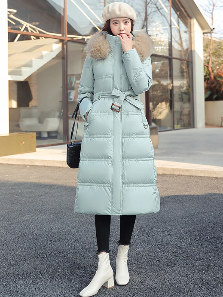 Winter Jackets Women Long Parkas Casual Coats for Women Hooded Thick Warm Windproof Parkas Coat OL Fashion Female Outwear Parkas
