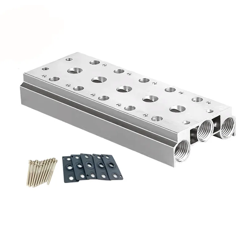 Коллектор 100 м 200 300 400 подходит для пневматического соленоидного клапана 4V110 4V210