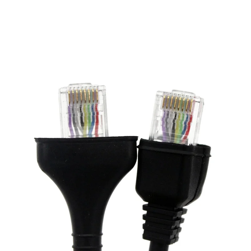 8 Pin Replacement Speaker Mic Cable Microphone Cord For Kenwood TK-868G TK-768G TK-862G TK-762G TM-271A TM-471A TK-760 Radio