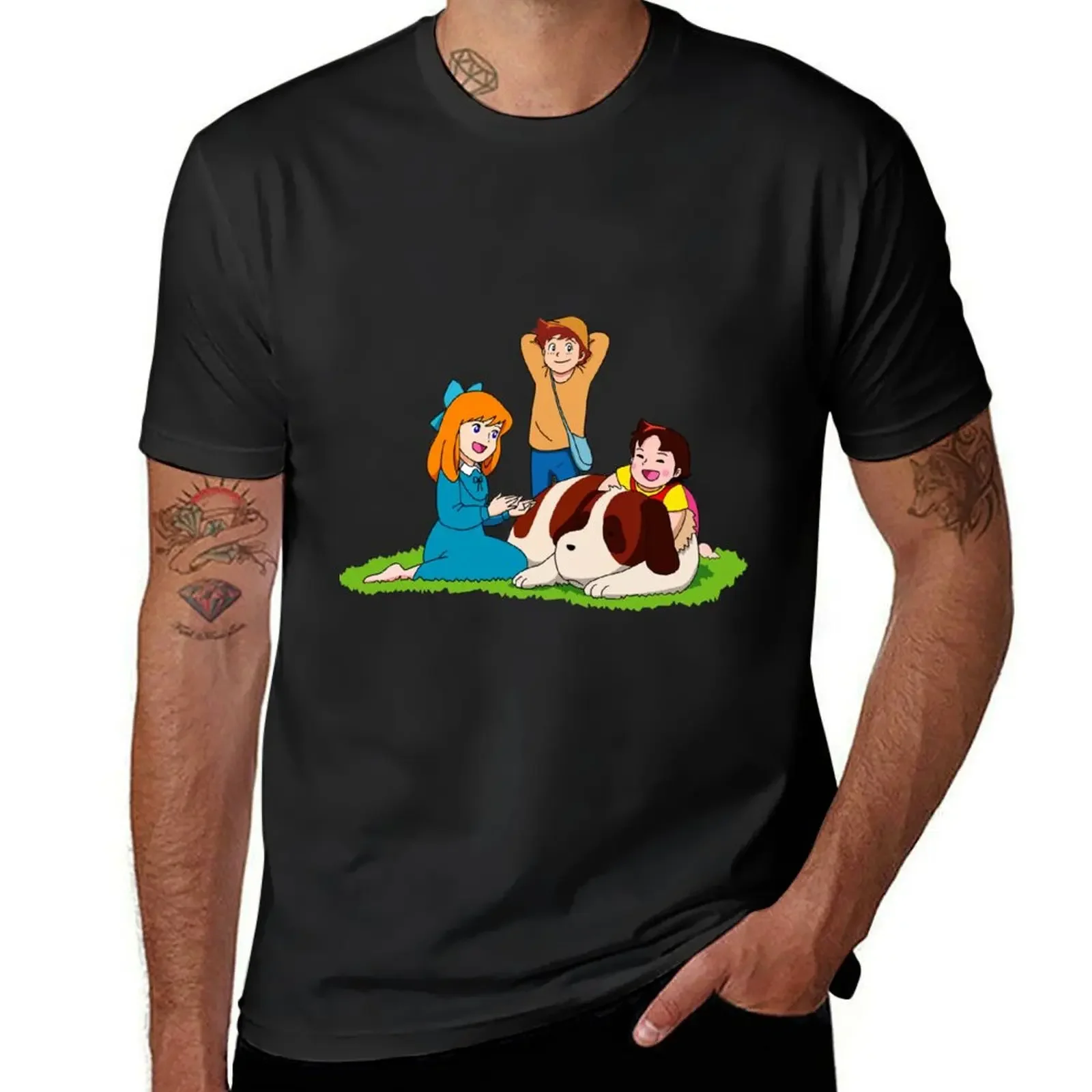 Футболка Heidi простые рубашки графическая футболка летняя одежда мужские высокие