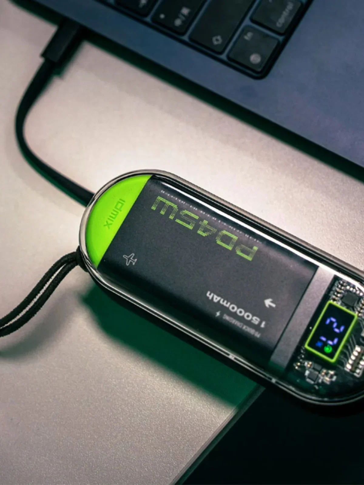 Кабель IDMIX с зарядным кабелем 15000 мАч