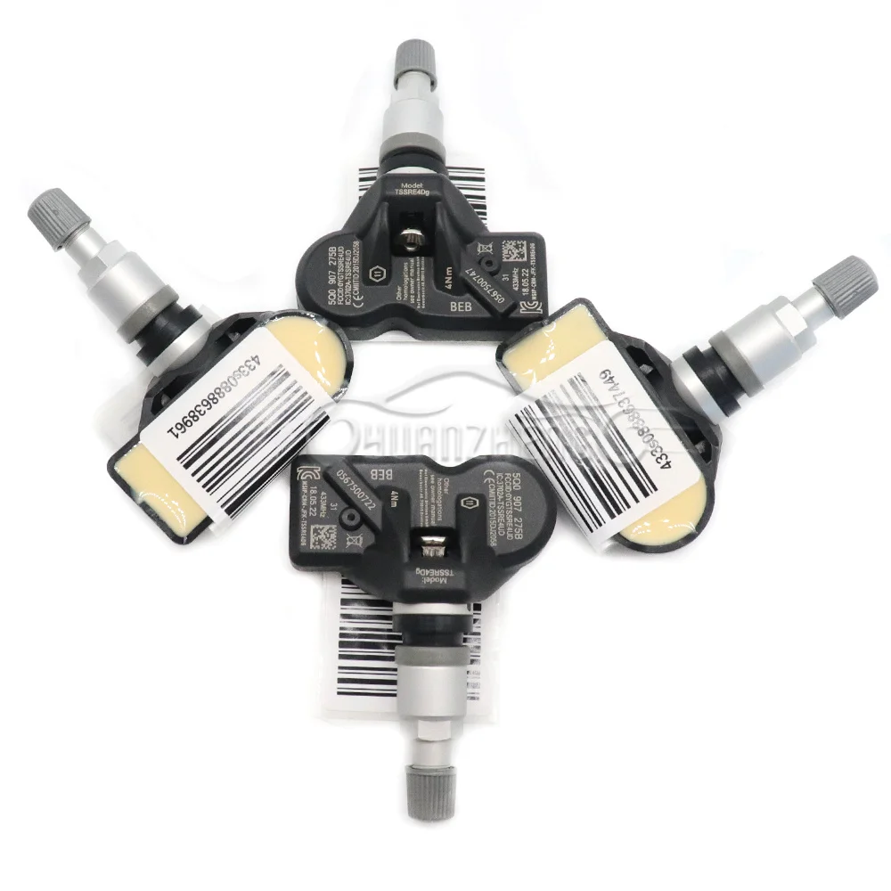 Car TPMS 5Q0907275B Tire Pressure Monitor Sensor For Audi Skoda Bentley Bentayga Porsche Volkswagen Beetle Golf Eos 433MHz - купить по