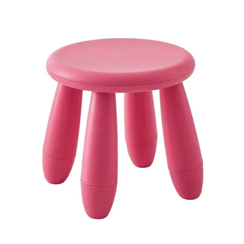 

Color children's stool Round plastic bearing 100 kg stool Children's furniture Household stool pour enfants decoration