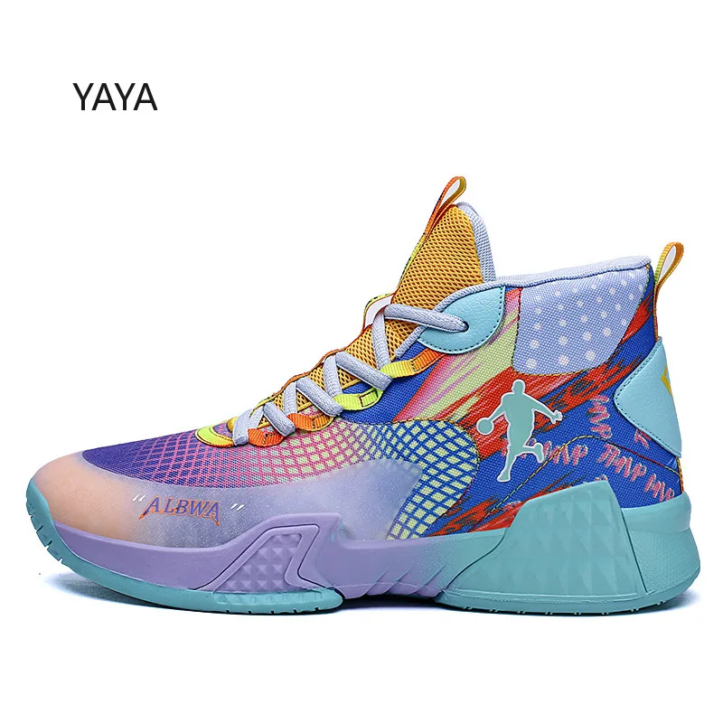 

2022 new Basketball shoes men women High Top casual sports shoes boots Non-slip wear light breathable lovers running shoe large