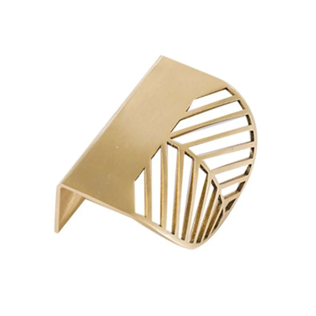 

Leaf Shape Furniture Handle Cabinet Wardrobe Drawer Pull Knob Kitchen Brass Door Handle Zinc Alloy Drawer Handle