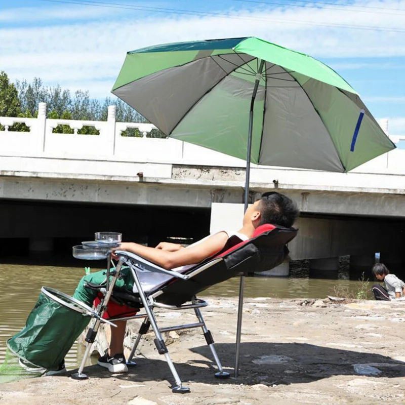 Multifunctional Fishing Chair Folding Light Portable Wild Camping Chair All-terrain Can Lie European Fishing Chair