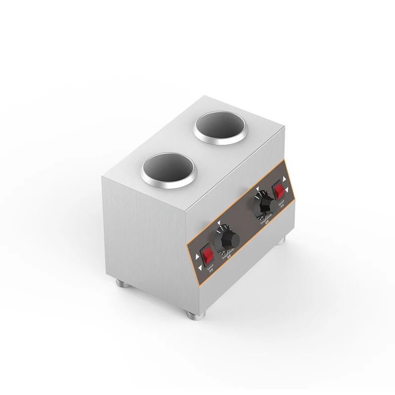 Электрическая подогревающая машина для шоколада соуса фруктов джема две бутылки