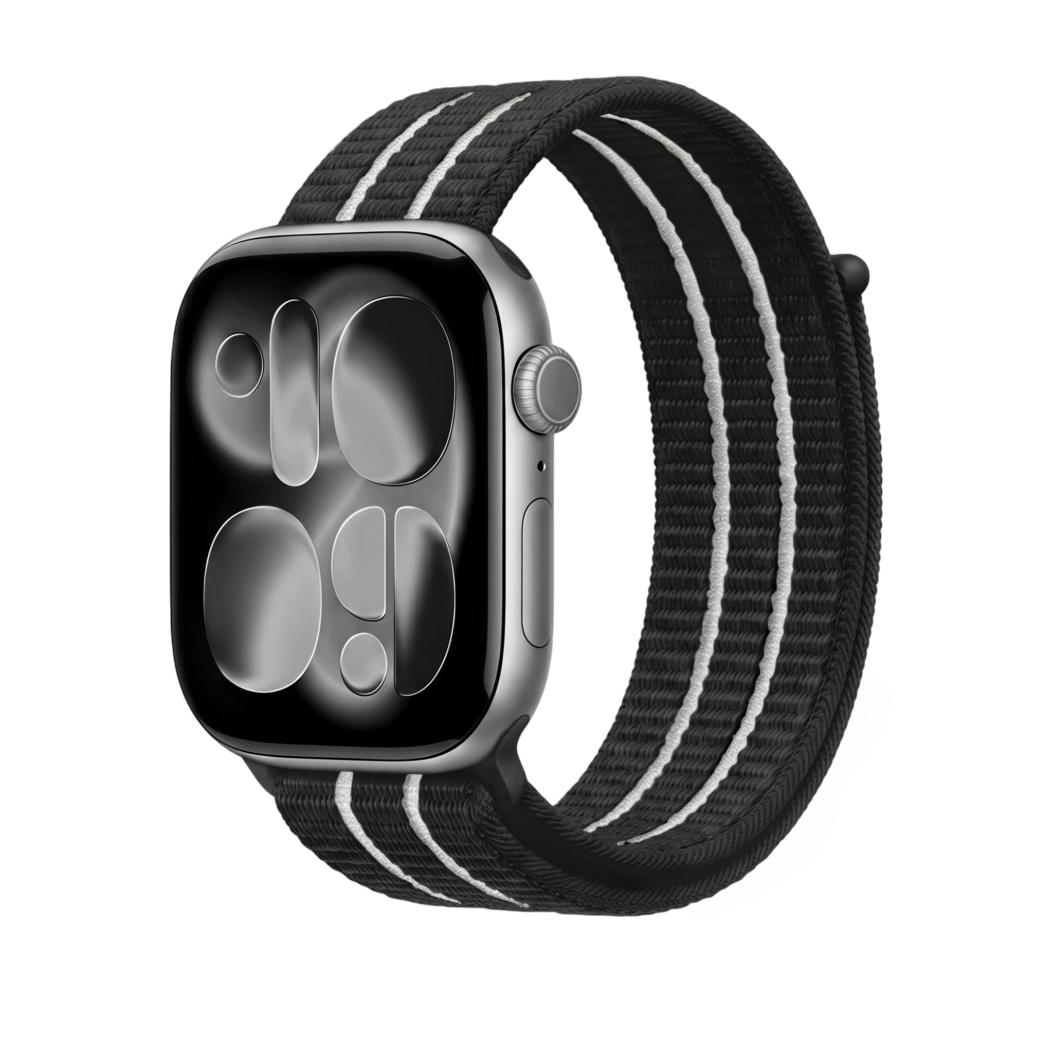 Фото Дышащий нейлоновый ремешок-петля для Apple Watch, 46 мм, 44 мм, 40 мм, 45/41/42 мм, браслет для iWatch серий 11, 10, 9, 8, SE, Ultra, 3 №3